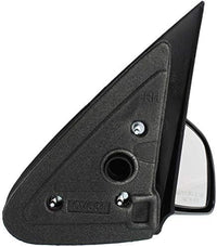 Set Of 2 Front Mirror Manual Adjust Non-Heated Non-Folding Primed Left Driver & Right Passenger Side Direct Replacement Compatible With 1995-2005 Chevrolet Cavalier/Pontiac Sunfire