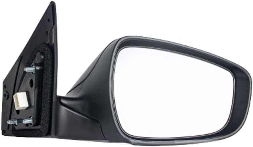 Front Power Mirrors Manual Folding Primed Right Passenger Side Direct Replacement Compatible With 2016 Hyundai Elantra HY1321220 876203Y550 876203X720