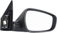 Front Power Mirrors Manual Folding Primed Right Passenger Side Direct Replacement Compatible With 2016 Hyundai Elantra HY1321220 876203Y550 876203X720