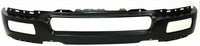Front Bumper Steel + Upper Cover Primed Direct Replacement Compatible With 2004-2006 Ford F-150 FO1002391 FO1000561 4L3Z17D957DA 4L3Z17757FA