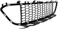 Front Bumper Center Grille Textured Plastic Direct Replacement Compatible With 2013-2019 BMW 3-Series BM1036137 51118068124