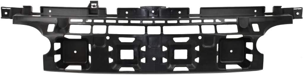 Front Bumper Cover + Lower Valance Air Dam Primed + Absorber + Molding Chrome + Fog Light Left & Right Side Direct Replacement Compatible With 2005-2007 Jeep Grand Cherokee CH1000450