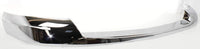 Front Bumper Upper Molding Plastic Chrome Direct Replacement Compatible With 2005-2007 Dodge Dakota CH1044102 55077646AC