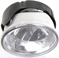 Set Of 2 Front Fog Light Assembly Plastic Left Driver & Right Passenger Side Direct Replacement Compatible With 2004 Jeep Grand Cherokee CH2592126 55156733AC