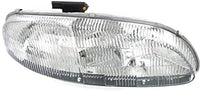 Set Of 2 Front Head Light Composite Assembly Halogen Left Driver & Right Passenger Side Direct Replacement Compatible With 1995-2001 Chevrolet Lumina GM2503139 GM2502139 10420376