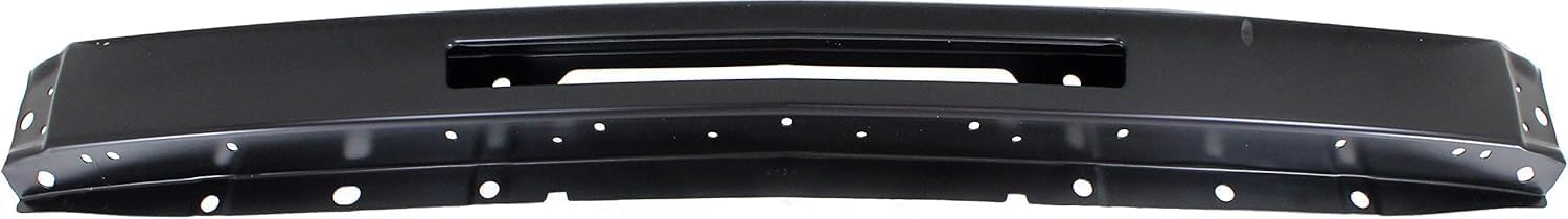 Front Bumper Steel + Lower Valance Air Deflector Primed + End Caps Left Driver & Right Passenger Side Direct Replacement Compatible With 2009-2013 Chevrolet Silverado 1500 GM1002836