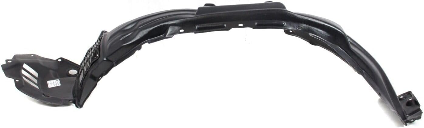 Front Fender Liner Left Driver Side Direct Replacement Compatible With 2008-2010 Toyota Highlander TO1248151 538060E040