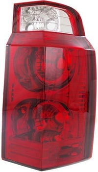 Set Of 2 Tail Light Lens and Housing Plastic Left Driver & Right Passenger Side Direct Replacement Compatible With 2006-2010 Jeep Commander CH2819108 CH2818107 55396458AH 55396459AH
