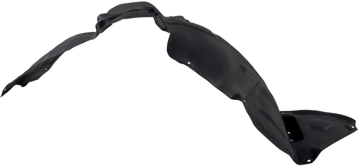 Front Inner Fender Liner Left Driver Side Direct Replacement Compatible With 2004-2005 Toyota Sienna TO1248130 53876AE010