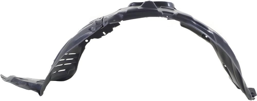 Front Fender Liner Left Driver Side Direct Replacement Compatible With 2004-2006 Mazda 3 MA1248125 BP4K56140H