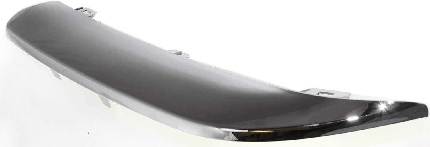 Front Bumper Molding Chrome Direct Replacement Compatible With 2005-2010 Chrysler 300 CH1058127 CH1059127 4805938AA 4805939AA