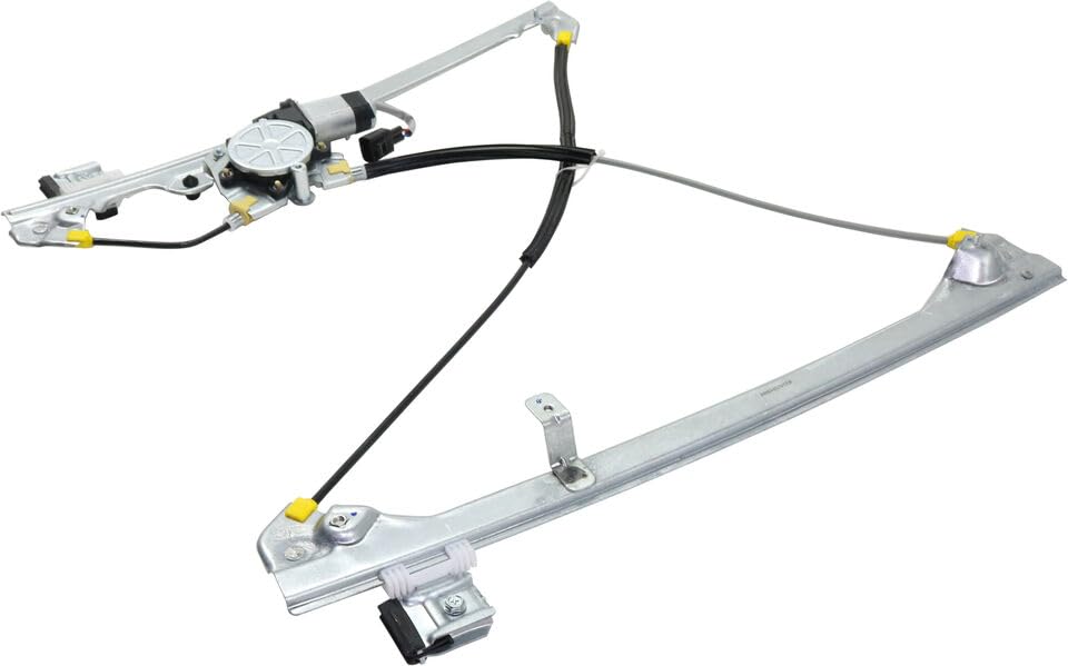 Front Window Regulator with Motor Left Driver Side Direct Replacement Compatible with 1999-2007 Chevrolet Silverado/GMC Sierra GM1350110 19120846