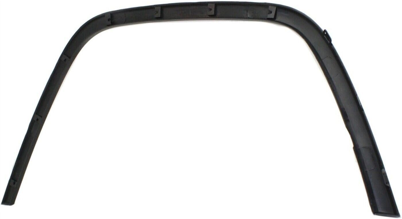 Front Fender Flare Textured Left Driver Side Direct Replacement Compatible With 2011-2016 Jeep Grand Cherokee CH1290106 1MP39RXFAE