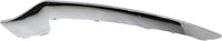 Front Bumper Molding Chrome Left Driver Side Direct Replacement Compatible With 2014-2017 Mercedes Benz E-Class MB1046131 2078850774