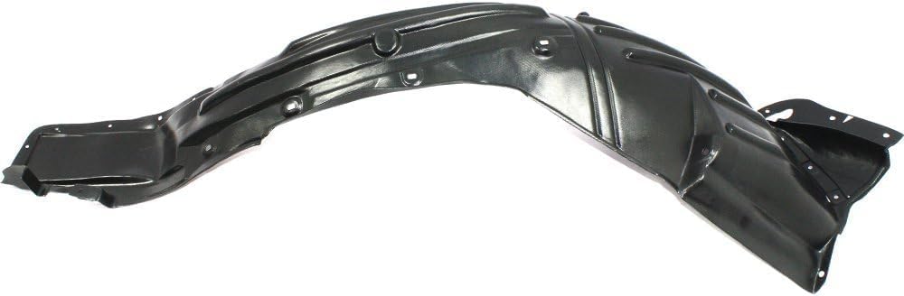 Front Fender Liner Left Driver Side Direct Replacement Compatible With 2009-2011 Honda Pilot HO1248135 74151SZAA00