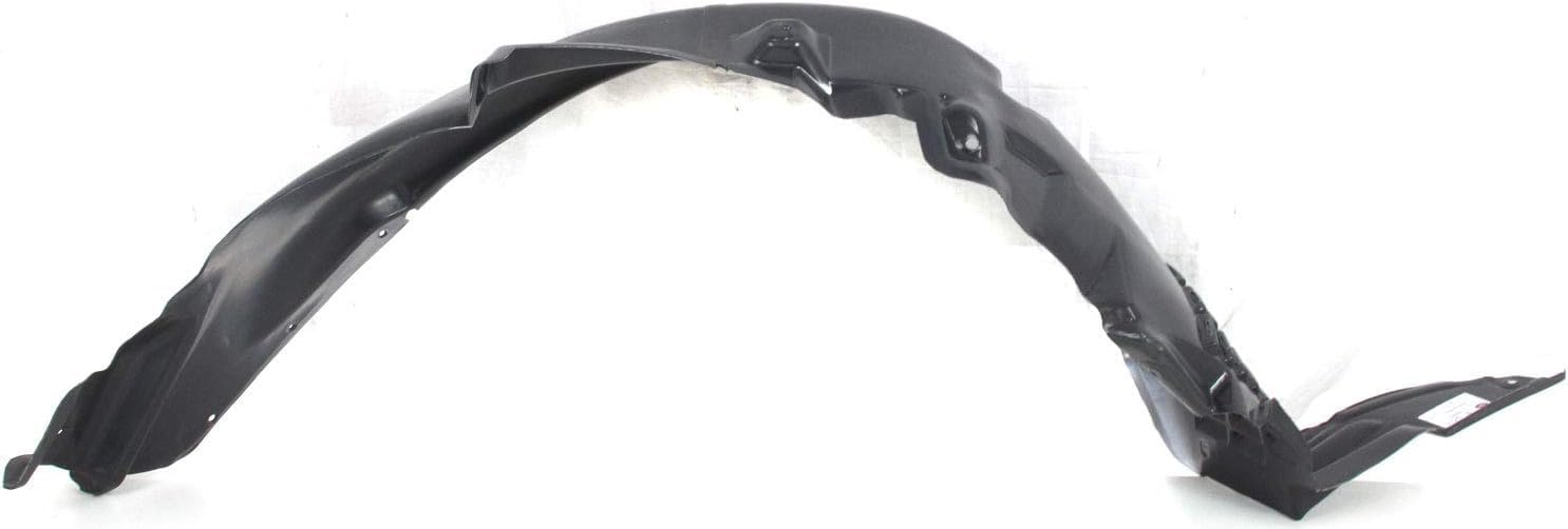 Front Fender Liner Left Driver Side Direct Replacement Compatible With 2006-2011 Hyundai Accent HY1250113 868111E000