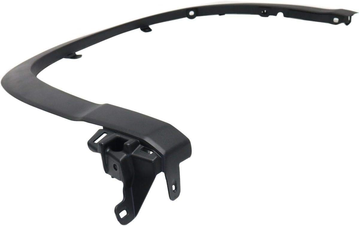 Front Wheel Arch Fender Trim Molding Primed Right Passenger Side Direct Replacement Compatible With 2014-2019 Toyota Highlander TO1291105 750850E010