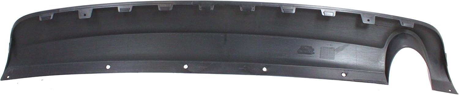 Rear Bumper Lower Valance Textured Direct Replacement Compatible With 2008-2012 Chevrolet Malibu GM1195110 15831262