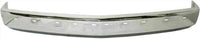 Front Bumper Face Bar Chrome + Molding Impact Strip + Lower Valance Air Deflector + Upper Filler Primed Direct Replacement Compatible With Chevrolet/GMC C/K-Series 1994-2002