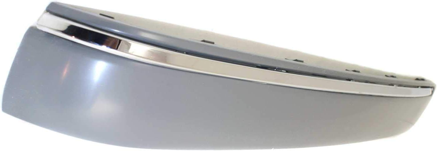 Rear Bumper Outer Molding Primed Without Chrome Strip Right Passenger Side Direct Replacement Compatible With 2000-2002 Mercedes Benz E-Class MB1159103 2108853021