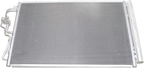 Front A/C Condenser Aluminum Core Direct Replacement Compatible With 2014-2017 Hyundai Elantra/Coupe 2016-2017 GT / 2015-2018 FORTE/FORTE 5 HY3030162 976063X601