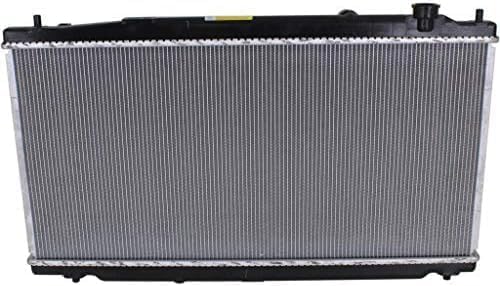 Front Radiator Aluminum Core Direct Replacement Compatible With 2009-2014 Honda Fit HO3010221 19010RB1J51 19010RB0004