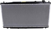 Front Radiator Aluminum Core Direct Replacement Compatible With 2009-2014 Honda Fit HO3010221 19010RB1J51 19010RB0004