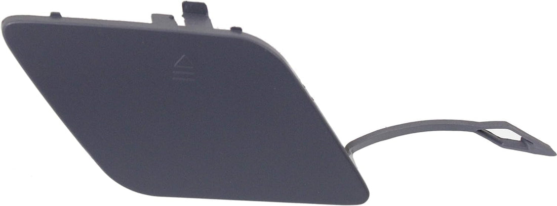 Front Bumper Tow Hook Cover Primed Right Passenger Side Direct Replacement Compatible With 2012-2015 Mercedes Benz C-Class MB1029109 20488505269999 204885052664999
