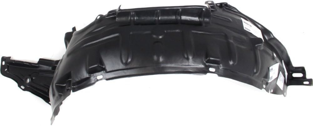 Front Fender Liner Left Driver Side Direct Replacement Compatible With 1998-1999 Nissan Altima NI1250109 638439E000
