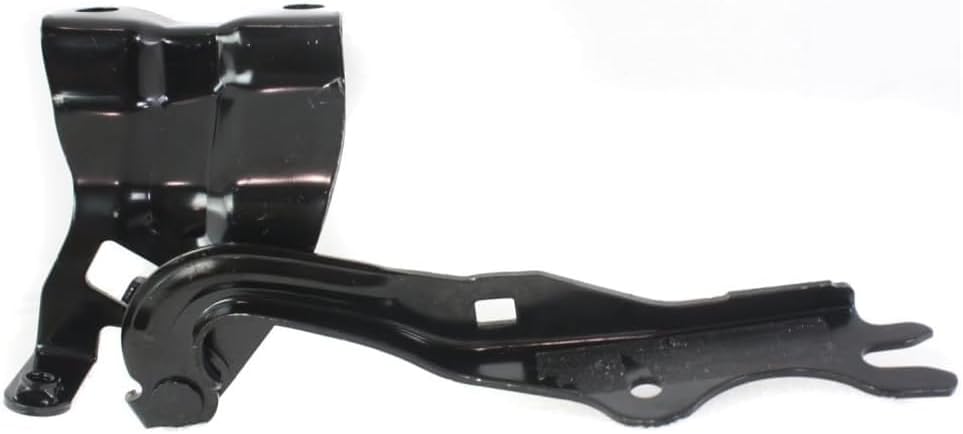 Set Of 2 Front Hood Hinges Steel Left Driver & Right Passenger Side Direct Replacement Compatible With 2010-2012 Mazda 3 MA1236122 MA1236121 BBM252410B BBM252420B