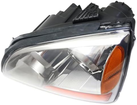 Set Of 2 Front Head Light Assembly Plastic Left Driver & Right Passenger Side Direct Replacement Compatible With 2007-2008 Kia Sorento KI2502126 KI2503126 921013E540 921023E540
