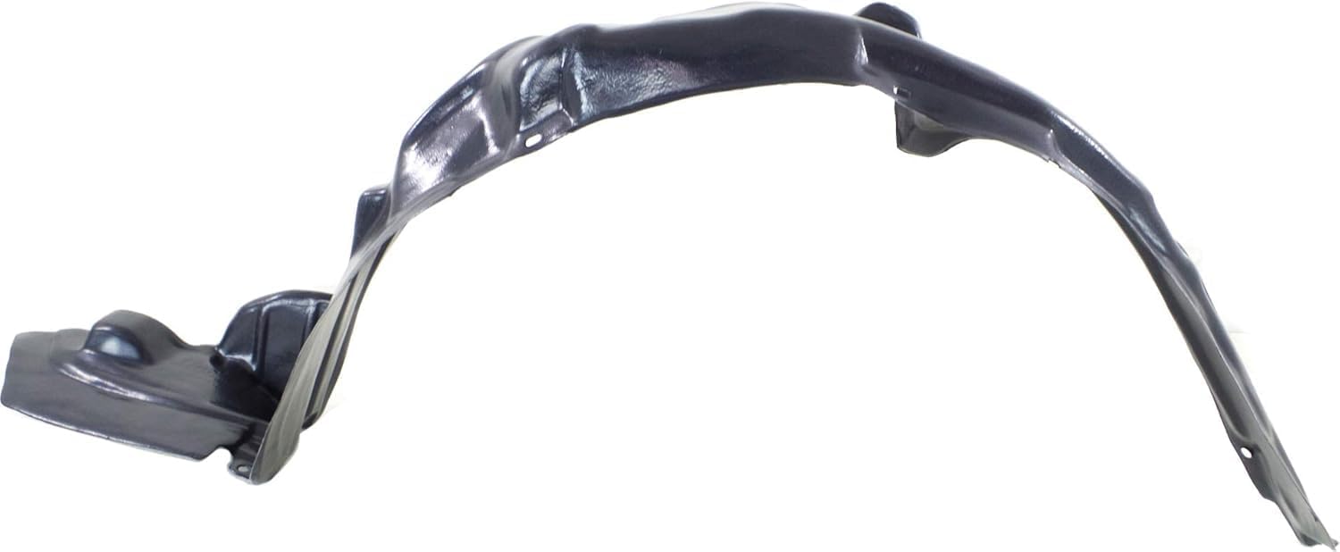 Front Fender Liner Left Driver Side Direct Replacement Compatible With 2001-2002 Toyota Corolla TO1248118 5387602060