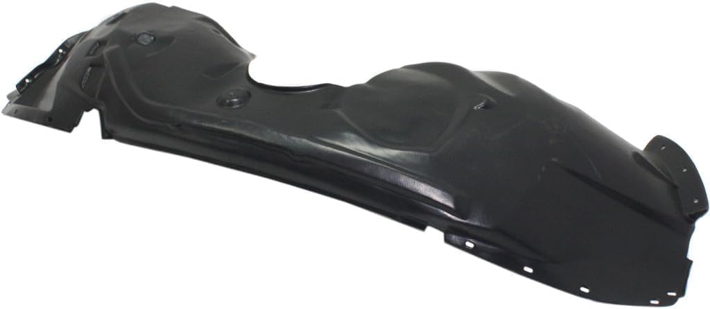 Front Fender Liners Vacuum Form Left Driver Side Direct Replacement Compatible With 2012-2018 Ford Focus FO1248150 AM5Z16103B