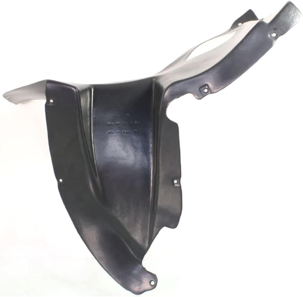 Front Section Fender Liner Left Driver Side Direct Replacement Compatible With 2009-2012 Volkswagen Passat CC VW1248111 3C8805911B9B9