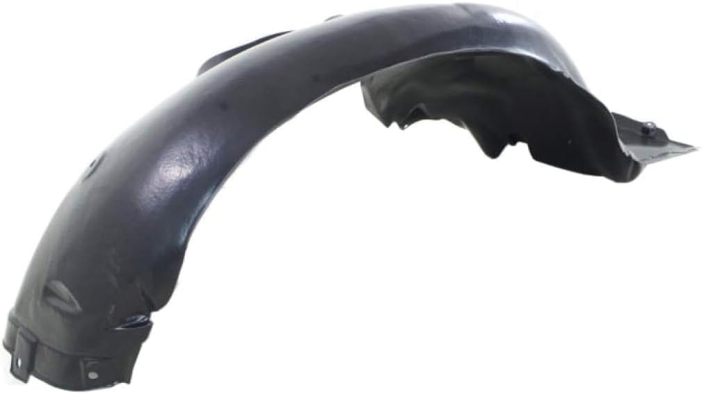 Front Fender Liner Rear Section Left Driver Side Direct Replacement Compatible With 1999-2005 BMW 3-Series BM1250103 51717039677