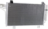 Front AC Condenser Aluminum Core Direct Replacement Compatible With 2014-2018 Mazda 3/2014-2021 6 MA3030162 GHR161480B