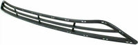 Front Upper & Lower Grille Primed + Hood Molding Chrome + Fog Light Cover Right Passenger & Left Driver Side Direct Replacement Compatible With Hyundai Sonata 2011-2013 HY1036114