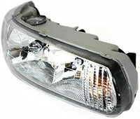 Set Of 2 Front Head Light Assembly Halogen Left Driver & Right Passenger Side Direct Replacement Compatible With 1997-2005 Buick Century / 1997-2004 Regal GM2503183 GM2502183