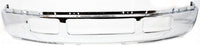 AUTOS PARTS PLUS Front Bumper Chrome + Upper Cover Primed + Lower Valance Textured + Header Panel Direct Replacement Compatible With 2005-2007 Ford F-Series Super Duty FO1002392 FO1095219 FO1057292