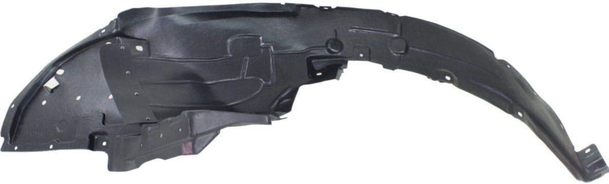 Front Fender Liner Left Driver Side Direct Replacement Compatible With 2015-2019 Nissan Versa NI1248139 638439KK0A-PFM