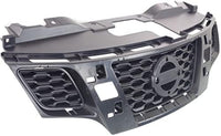 Front Grille Assembly Primed Shell And Insert Plastic Direct Replacement Compatible With 2013-2018 Nissan NV200 NI1200260 623123LM0H