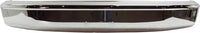 Front Bumper Face Bar Chrome Without Molding Holes Direct Replacement Compatible With 1992-1997 Ford F-Series FO1002236 F2TZ17757A