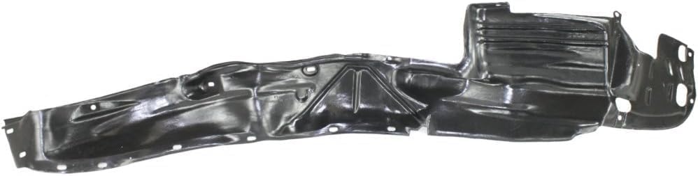 Front Fender Liner Left Driver Side Direct Replacement Compatible With 1998-2002 Honda Accord HO1248106 74151S84A00
