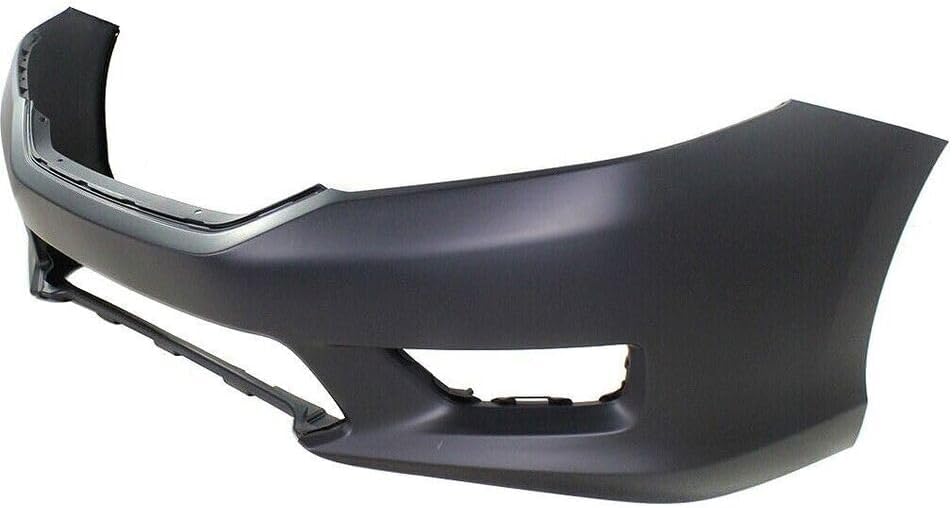 Front Bumper Cover Primed Direct Replacement Compatible With 2013-2015 Honda Accord HO1000288 04711T2AA90ZZ