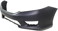 Front Bumper Cover Primed Direct Replacement Compatible With 2013-2015 Honda Accord HO1000288 04711T2AA90ZZ