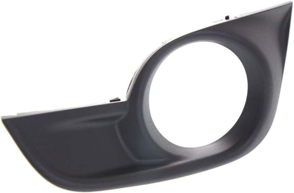 Set Of 2 Front Fog Light Molding Textured Left Driver & Right Passenger Side Direct Replacement Compatible With 2013-2015 Nissan Altima NI1038115 NI1039115 622563TA0B 622573TA0B
