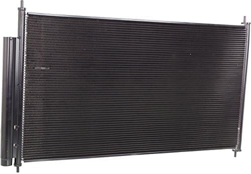 Front A/C Condenser Aluminum Core Direct Replacement Compatible With 2005-2010 Honda Odyssey HO3030137 80110SHJ305 80110SHJA02