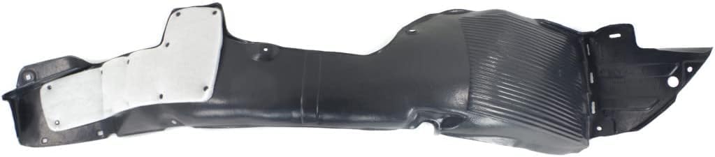 Front Fender Liner Right Passenger Side Direct Replacement Compatible with 2013-2014 Hyundai Elantra Coupe HY1249132 868123X500