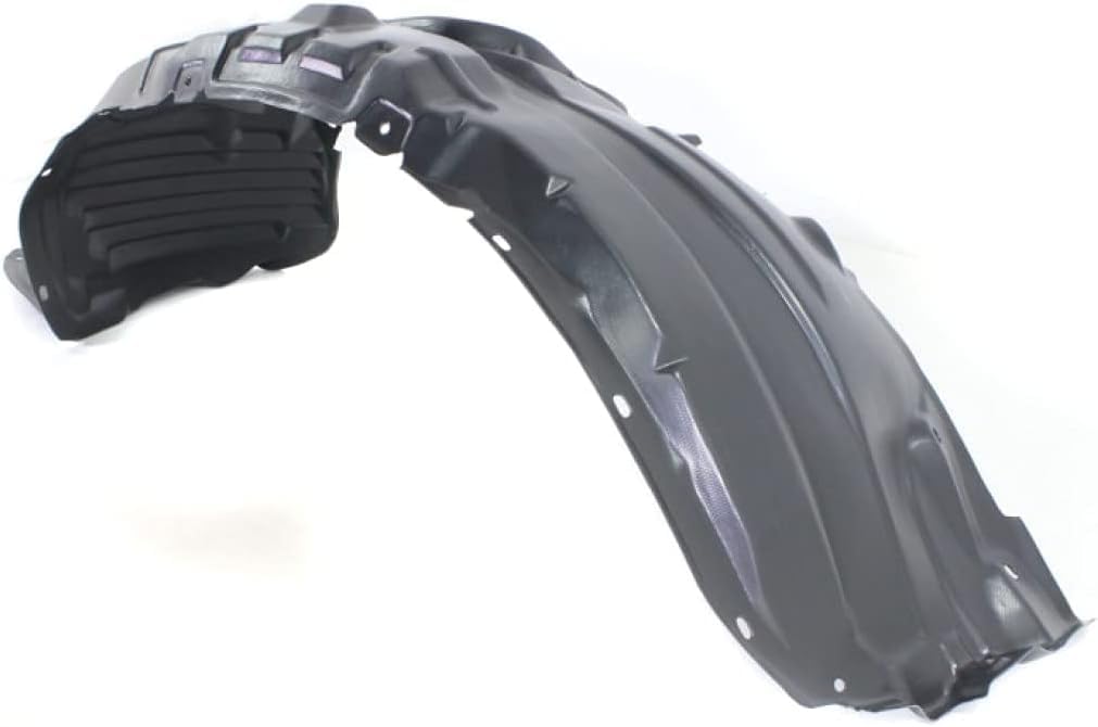 Front Fender Liner Left Driver Side Direct Replacement Compatible With 2010-2011 Mazda 3 MA1248138 BBP356140G