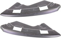 Set Of 2 Front Bumper Upper Bracket Left Driver & Right Passenger Side Direct Replacement Compatible With 2010-2015 Hyundai Tucson HY1032100 HY1033100 865522S000 865512S000